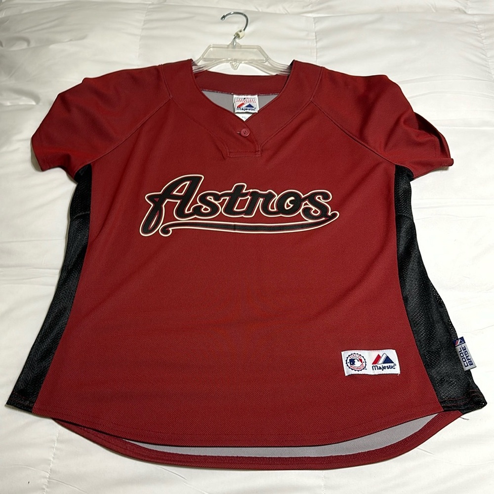 Ladies Astros jersey size L like new only worn once!! Vintage